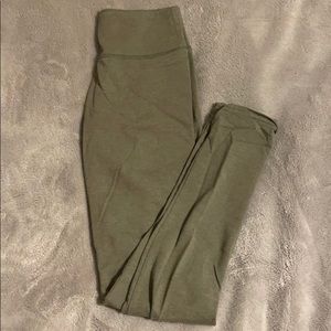army green leggings